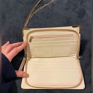 Cream crossbody